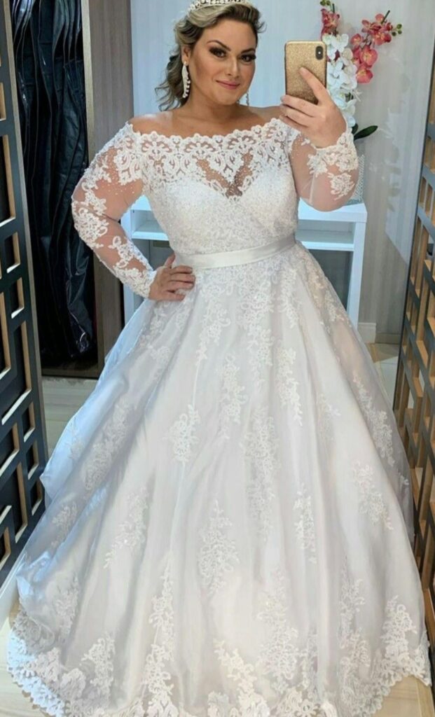 40 Stylish Wedding Dresses For Plus Size Women 2024 - Plus Size Women 