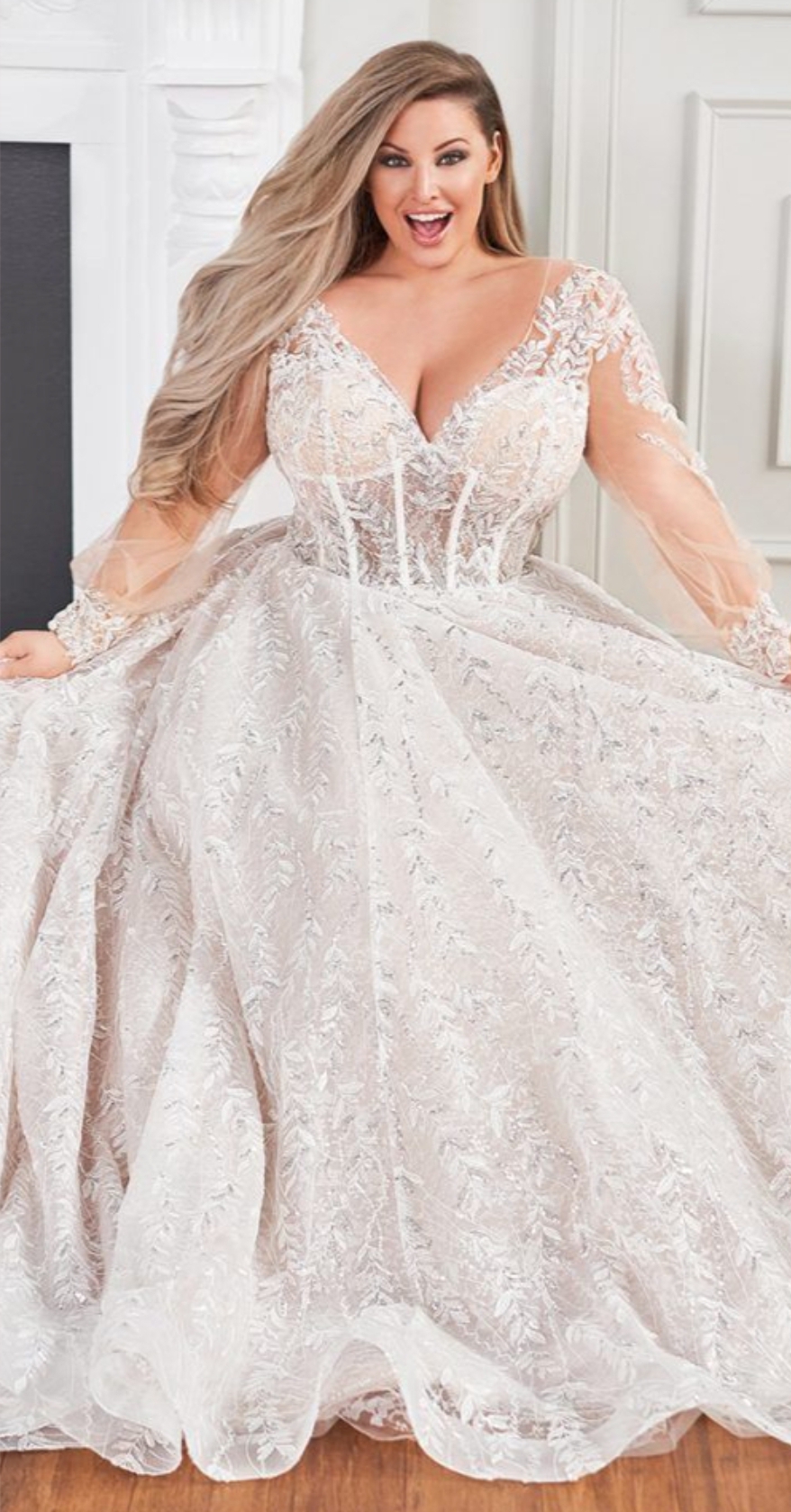 Trending Plus Size Wedding Dresses