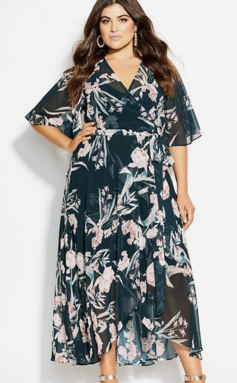 50 Attractive Dresses for Big Tummy and Hips Plus Size Women Fashion