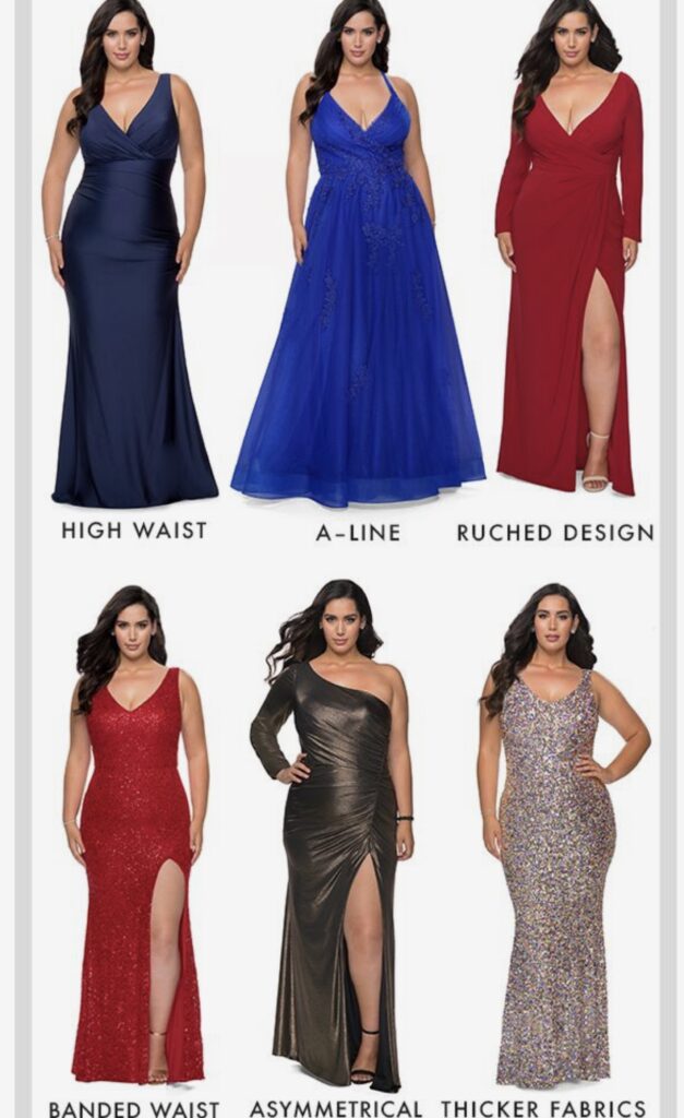 50 Attractive Dresses for Big Tummy and Hips Plus Size Women Fashion