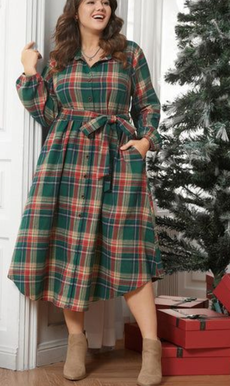 Best plus size Christmas dress ideas