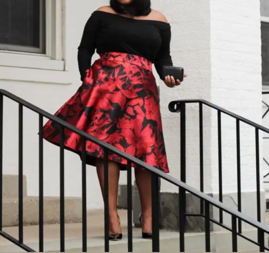 Stunning plus size Christmas party dresses