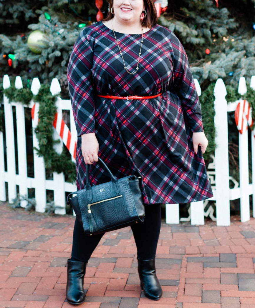 Plus size casual Christmas outfits