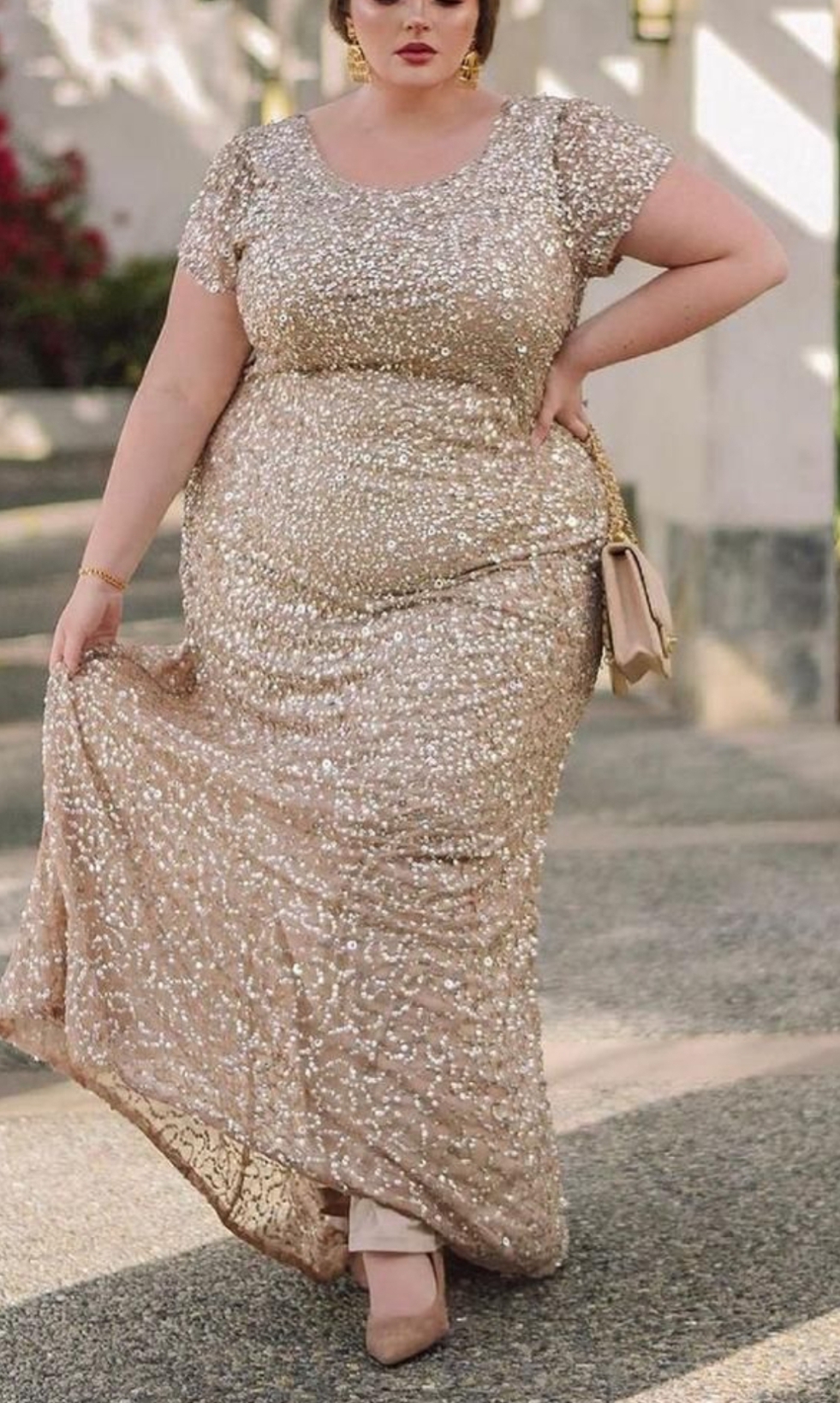 Best New Year Eve's dresses for plus size women