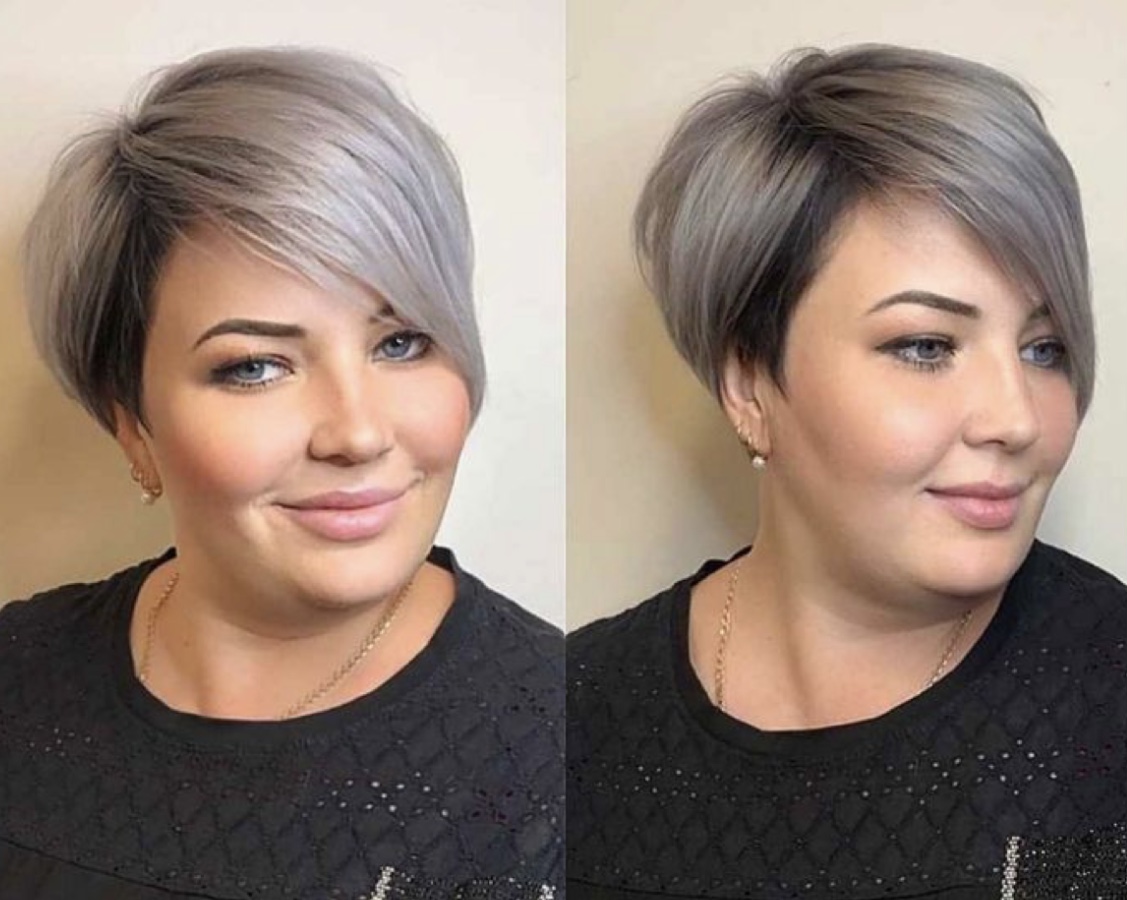 60 Best Short Hairstyles For Fat Faces And Double Chins 2023 Plus Size Women Fashion 6424