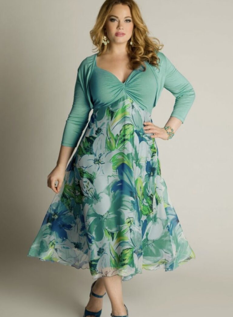 40 Stylish Dresses that Hide Belly Fat 2024 - Plus Size Women Fashion