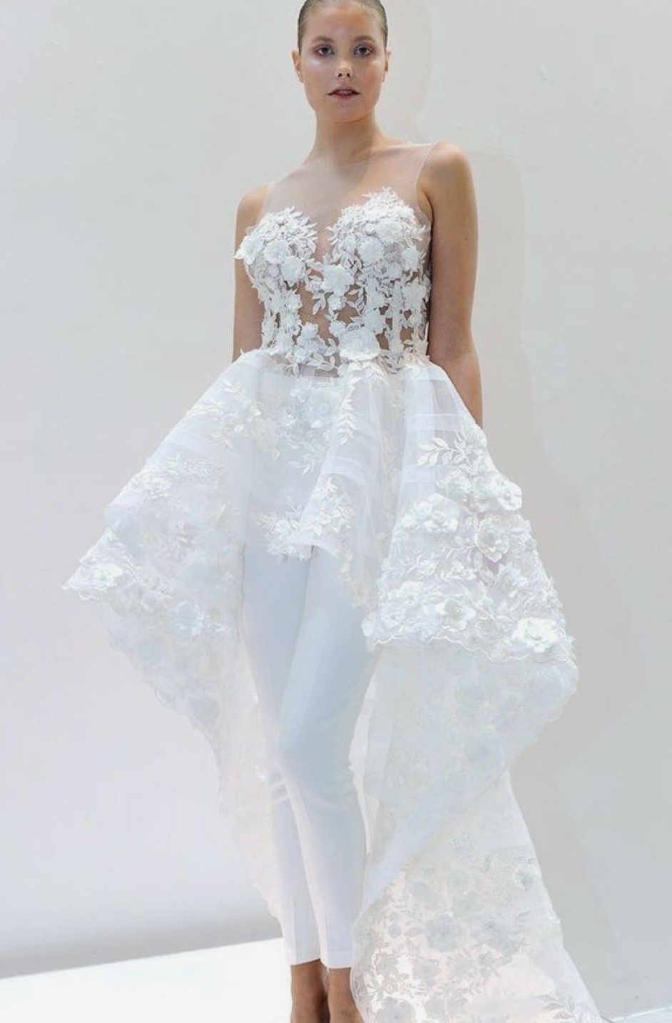 White Hen Do Dress For Bride