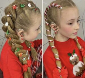 55 Cool Christmas Hairstyles 2024 Plus Size Women Fashion   Christmas Hairstyles For Long Hair 300x275 