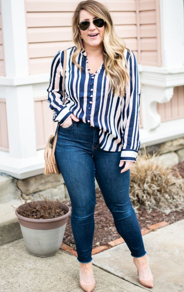 20 Cute Dresses For Pear Shaped Body with Belly Fat 2024 Plus Size