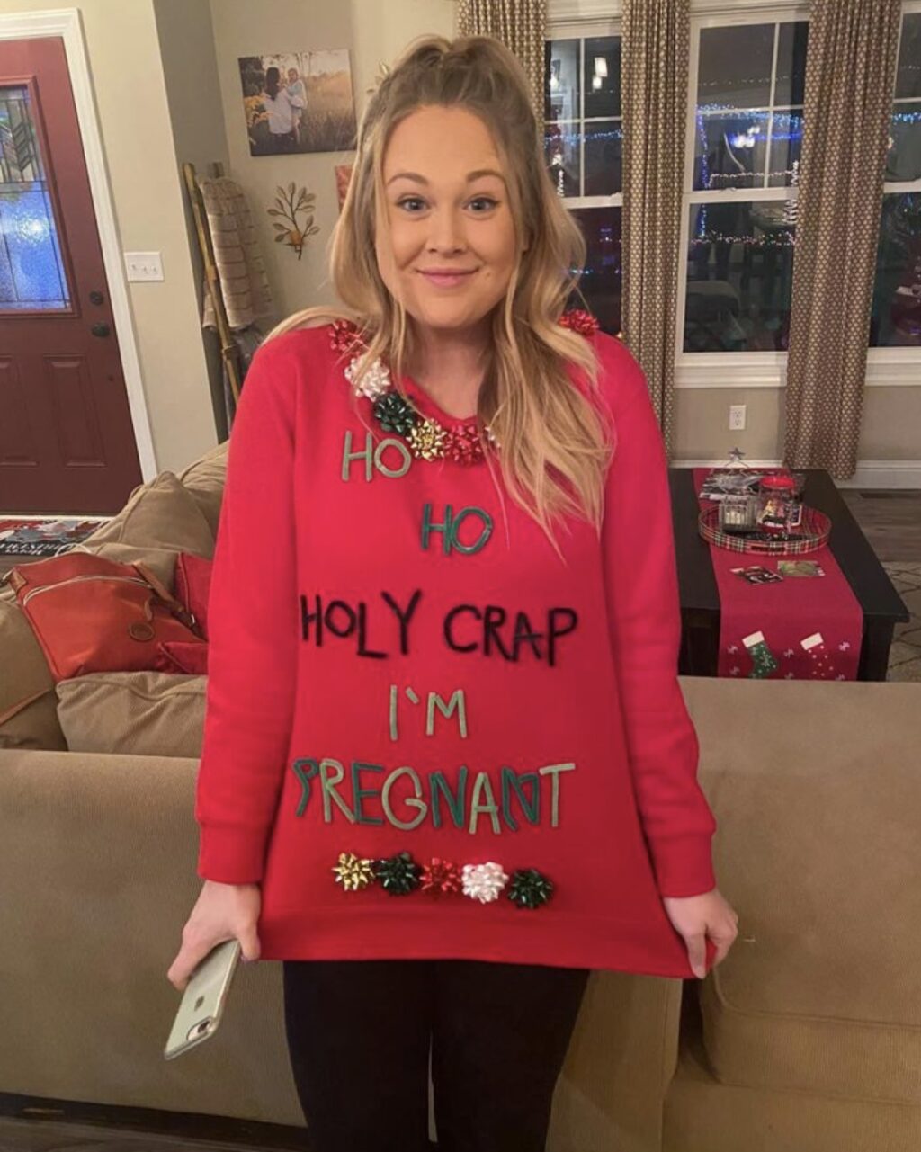 50 Best Maternity Christmas Jumpers of 2024 Cute Pregnancy Jumpers